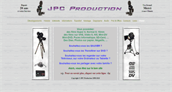 Desktop Screenshot of jpc-production.ch